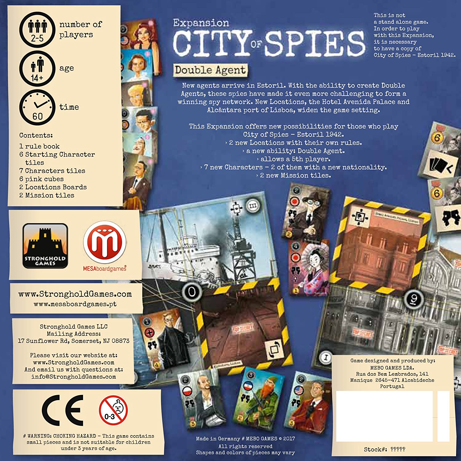 City of Spies : Double Agents Expansion